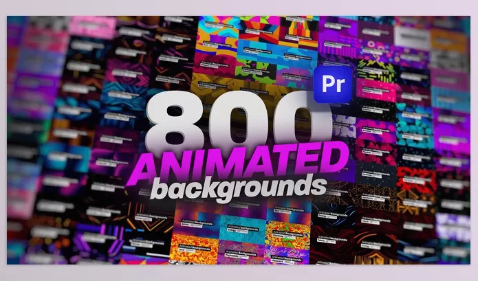 Videohive – Animated Backgrounds Pack For Premiere Pro Download 53718710
