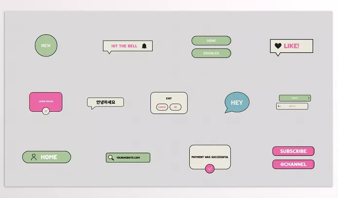 Videohive – Gadget Interface Icons And Buttons for After Effects Download 53577819