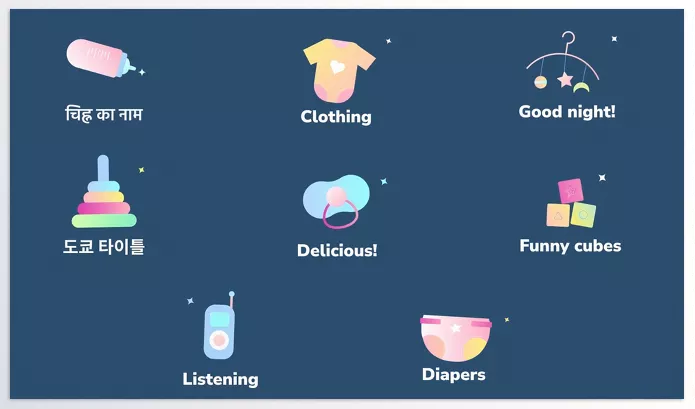 Videohive – Baby Icons And Titles for After Effects Download 53709033