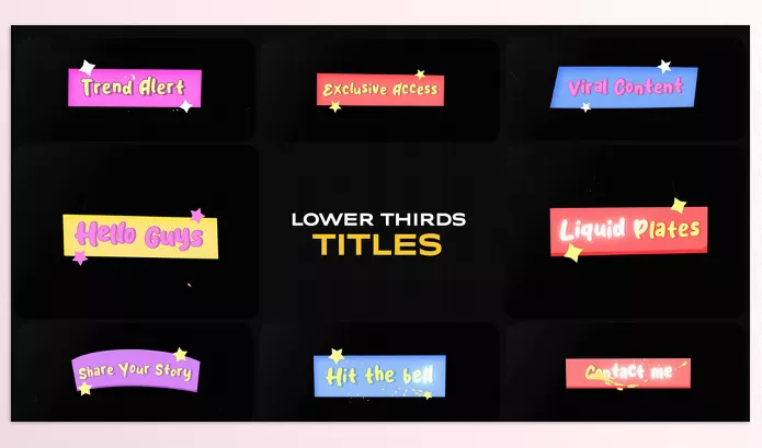 Videohive – Liquid Plates Titles for Premiere Pro Download 53653031