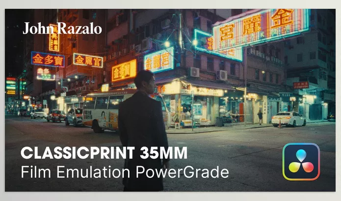 John Razallo – ClassicPrint 35mm Film Emulation PowerGrade Download v3.9