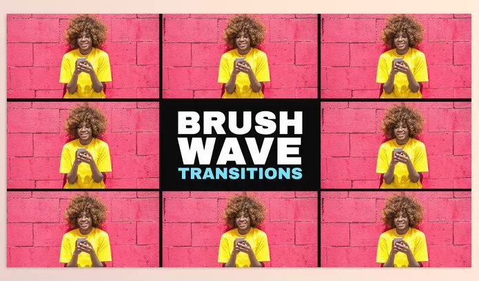Videohive – Brush Wave Transitions for Premiere Pro Download 54134414