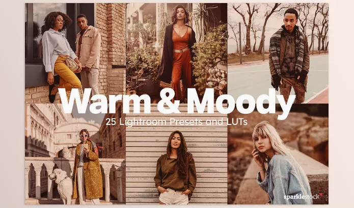 25 Warm and Moody LUTs and Lightroom Presets Download