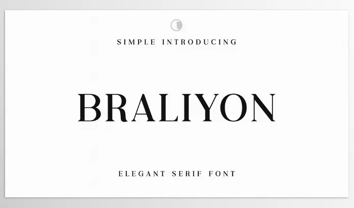 Creative Market – Braliyon an Elegant Font Download 286831736