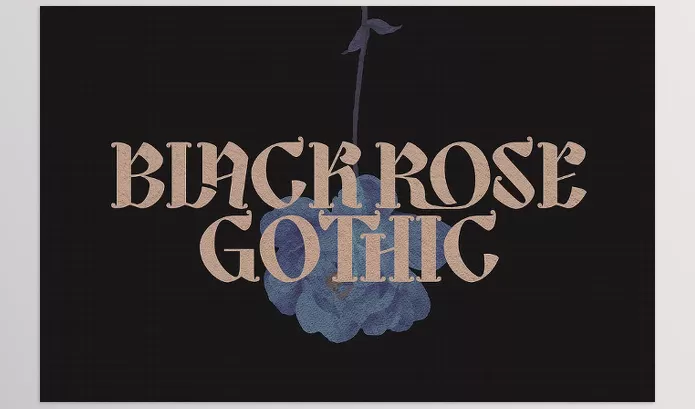 Creative Market – Black Rose Gothic Font Download 289283757