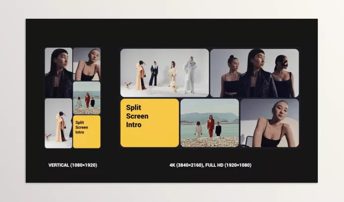 Videohive – Split Screen Opener Download 57164960