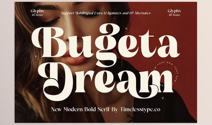 Creative Market – Bugeta Dream New Modern Bold Serif Download 290966181