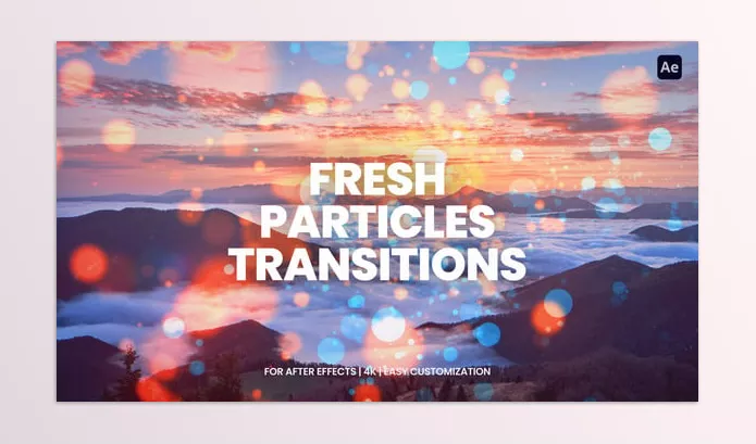 Videohive – Particles Transitions For After Effects Download 57426297