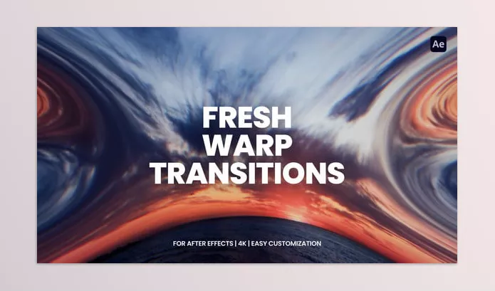 Videohive – Distortion Transitions For After Effects Download 57426312
