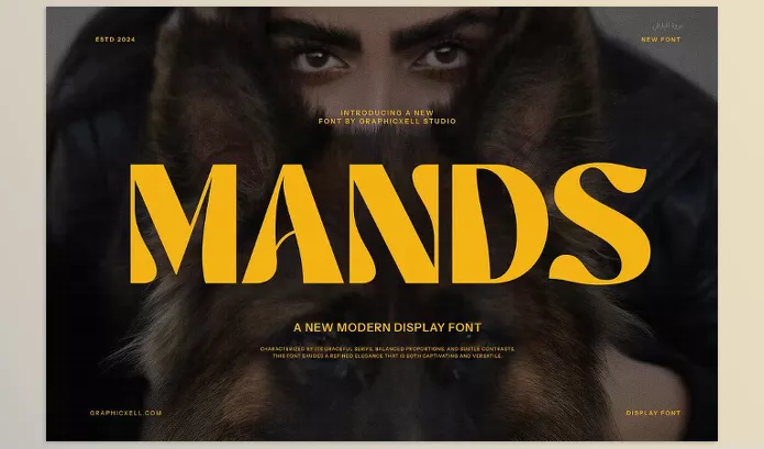 Creative Market – Mands Unique Serif Font Download 283657321