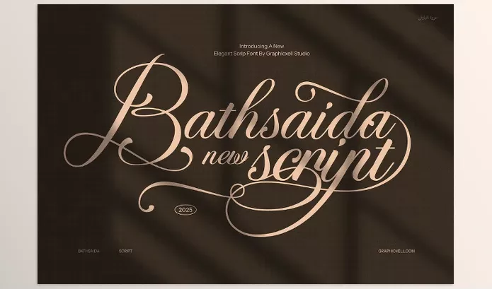 Creative Market – Bathsaida Calligraphy Script Font Download 291168840
