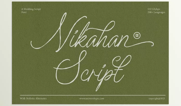 Creative Market – UT Nikahan Script A Wedding Font Download 291222241