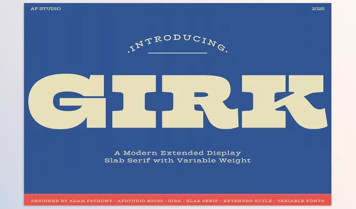 Creative Market – Girk Variable Slab Serif Download 291322856