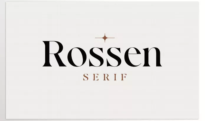 Creative Market – Rossen Serif Sophisticated Font Download 291333841