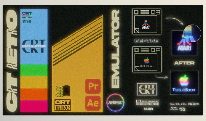 Gumroad – CRT Retro for Premiere Pro and AE Download