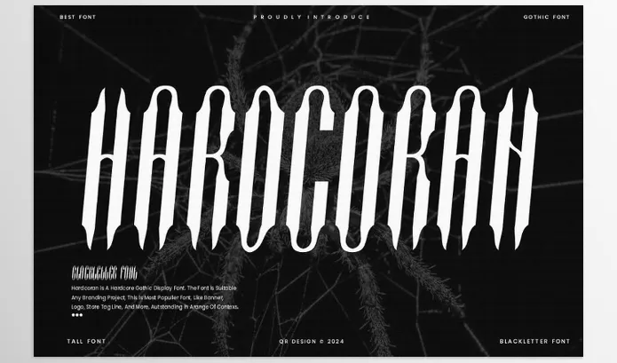 Creative Market – Hardcoran Artdeco and Blackletter Download 291315957