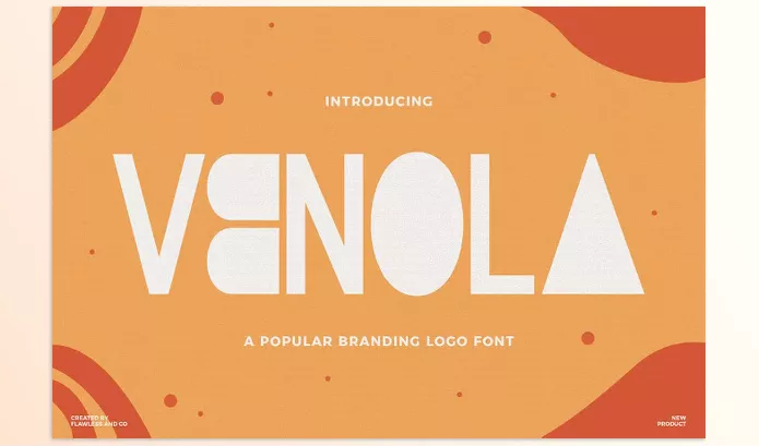 Creative Market – Venola Branding Logo Font Download 291376159