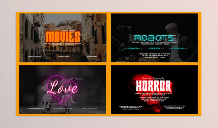 Videohive – Cinematic Titles Download 57768529