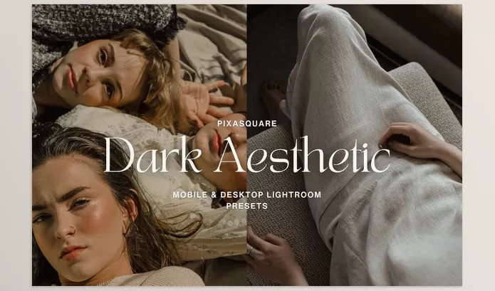 Creative Market – Dark Aesthetic Lightroom Presets For Mobile And Desktop Download 291228741