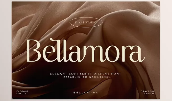 Creative Market – Bellamora Aesthetic Script Font Download 291372974