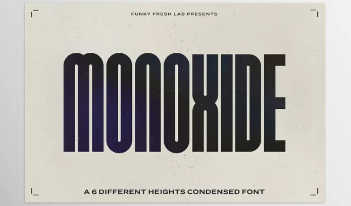 YouWorkForThem – Monoxide Font Family Download