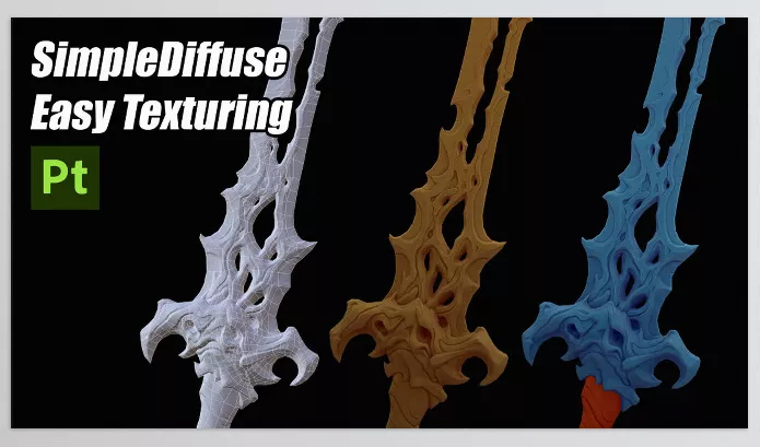 Gumroad – SimpleDiffuse Easy Texturing Download v2.0