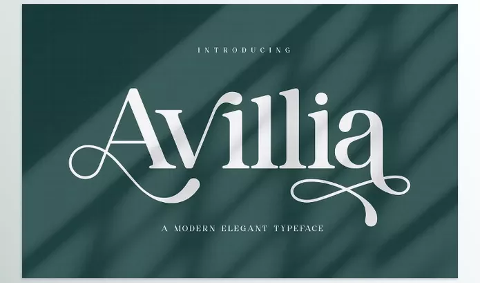 Creative Market – Avillia Elegant Serif Font Download 291426149