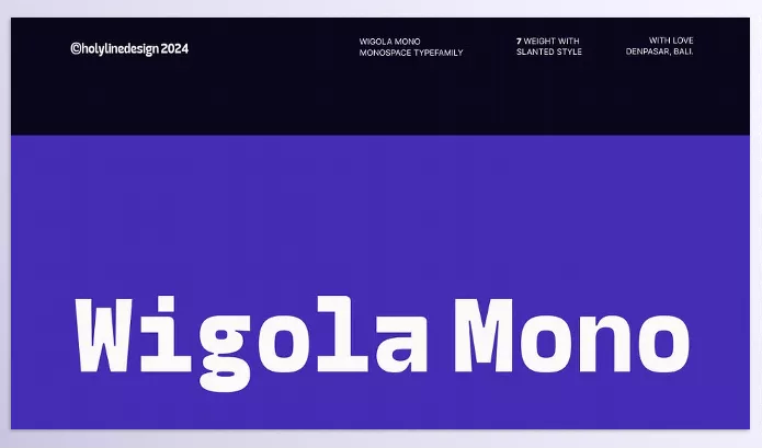 Creative Market – Wigola Mono Monospace Family Download 290967319