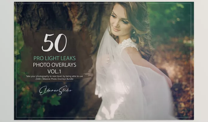 Artstation – 50 Pro Light Leaks Photo Overlays Vol. 1 Download