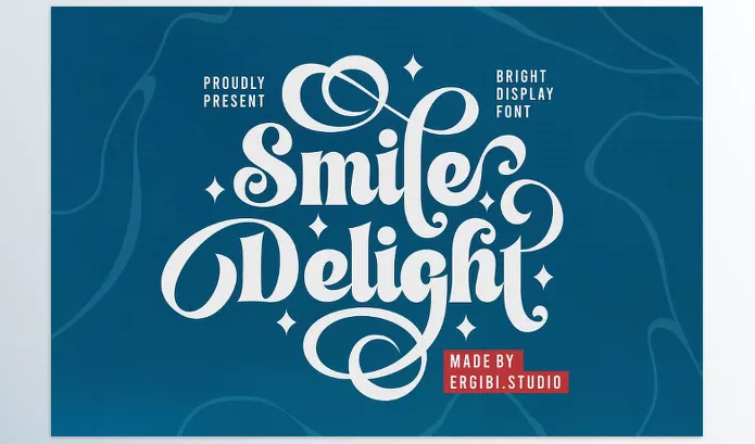 Creative Market – Smile Delight Font Download 291353455