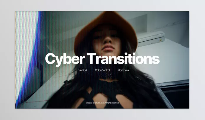 Videohive – Cyber Transitions Download 58042293