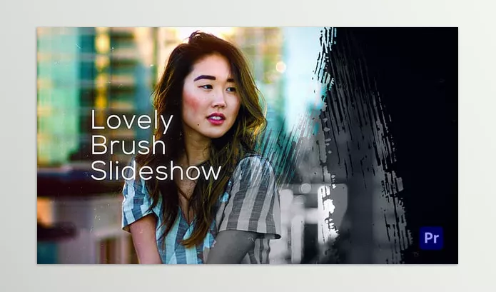 Videohive – Lovely Brush Slideshow Download 58041206