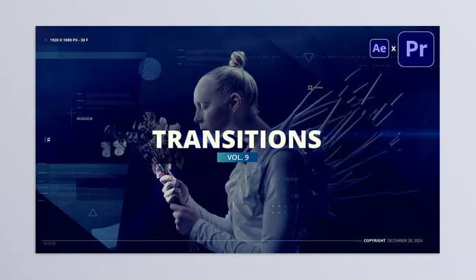 Videohive – Transitions Premiere Pro Transitions Pack Download 58086727