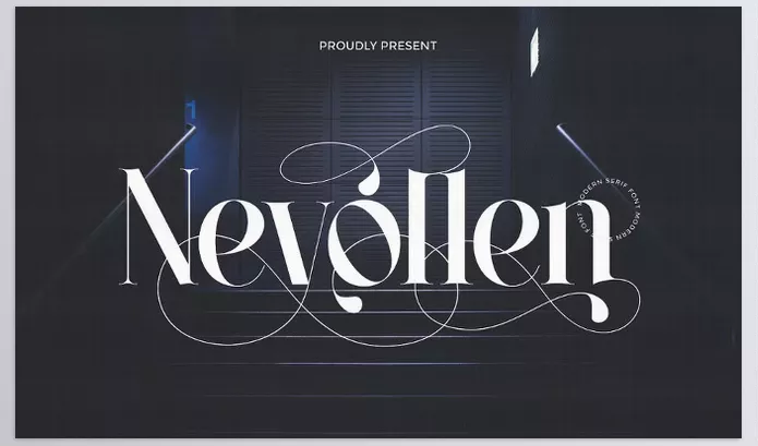 Creative Market – Nevollen Modern Serif Font Download 291468671