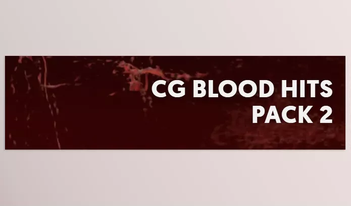 FX Elements – CG Blood Hits Pack 2 Download