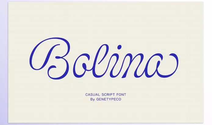 Creative Market – Bolina Casual Script Font Download 291436128