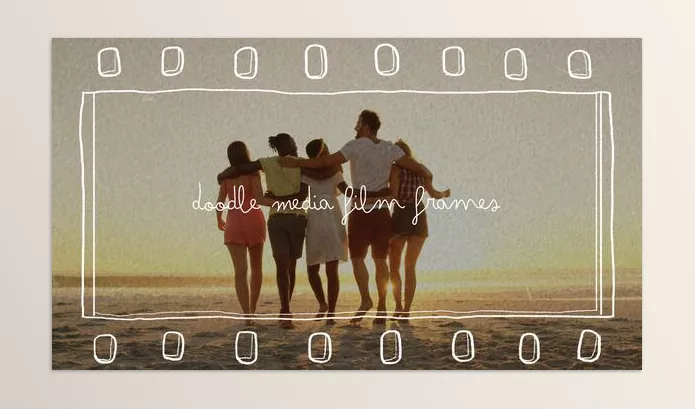 Videohive – Doodle Media Film Frames Download 58224519