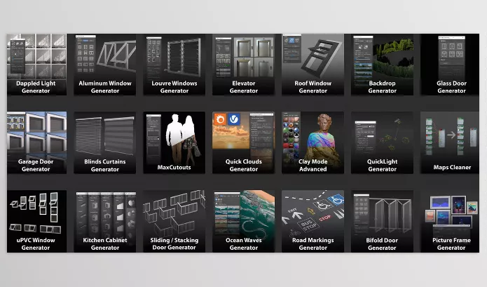 ArchViz Tools – Generators Collection for 3dsMax Download
