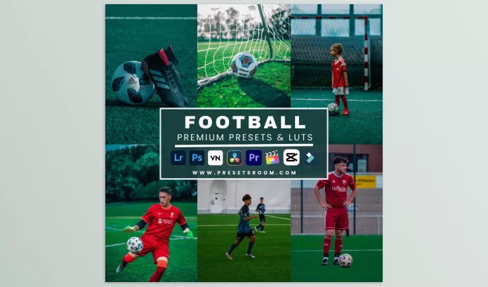 Presetsroom – FootBall Lightroom Presets and Luts Collection Download