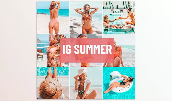 Psd Stack – IG Summer Lightroom Presets Download