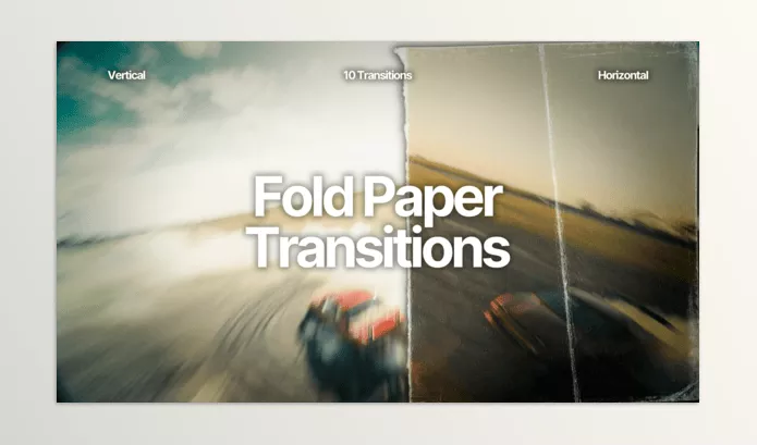 Videohive – Fold Paper Transitions Download 58259208