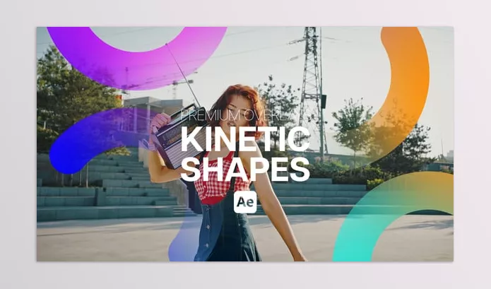 Videohive – Premium Overlays Kinetic Shapes Download 58199878
