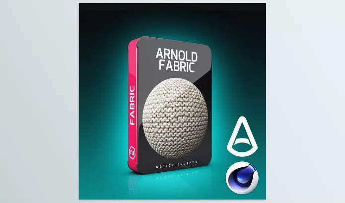 Motion Squared – Arnold Fabric Materials for Cinema 4D Download