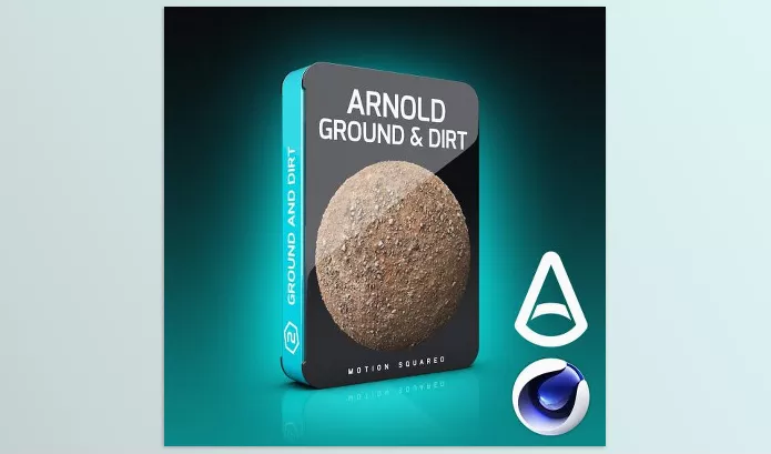 Motion Squared – Arnold Ground And Dirt Materials for Cinema 4D Download