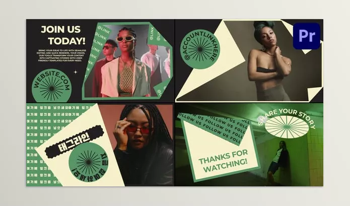 Videohive – Creative Poster Slides for Premiere Pro Download 58220537