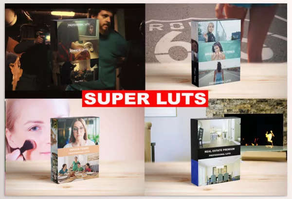 creativefabrica – LUTs Super LUTs for BMPCC and Sony S-LOG Graphic Download