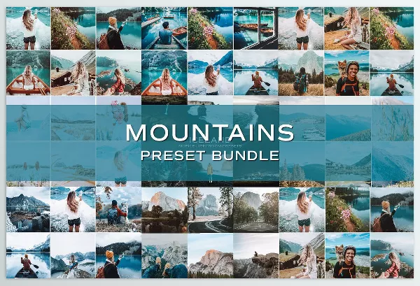 Creative Market – 45 Mountain Lightroom Preset Bundle Download 5701832