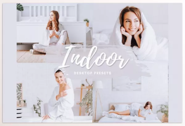 Creative Market – INDOOR Desktop Lightroom Presets Download 5712599