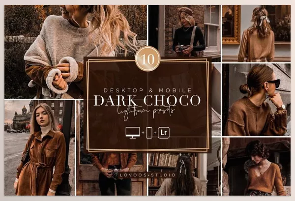 Creative Market – DARK CHOCO Lightroom Presets Download 5908354