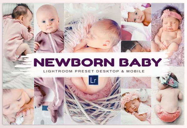 Creative Market – 10 Newborn Baby Lightroom Presets Download 5878537
